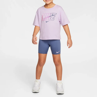 NIKE DRI-FIT SWOOSH MOTION LITTLE KIDS' 2-PIECE NIKE SHORTS SET