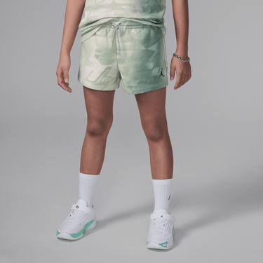 JORDAN BIG KIDS' TRIPLE TEAM PRINTED SHORTS