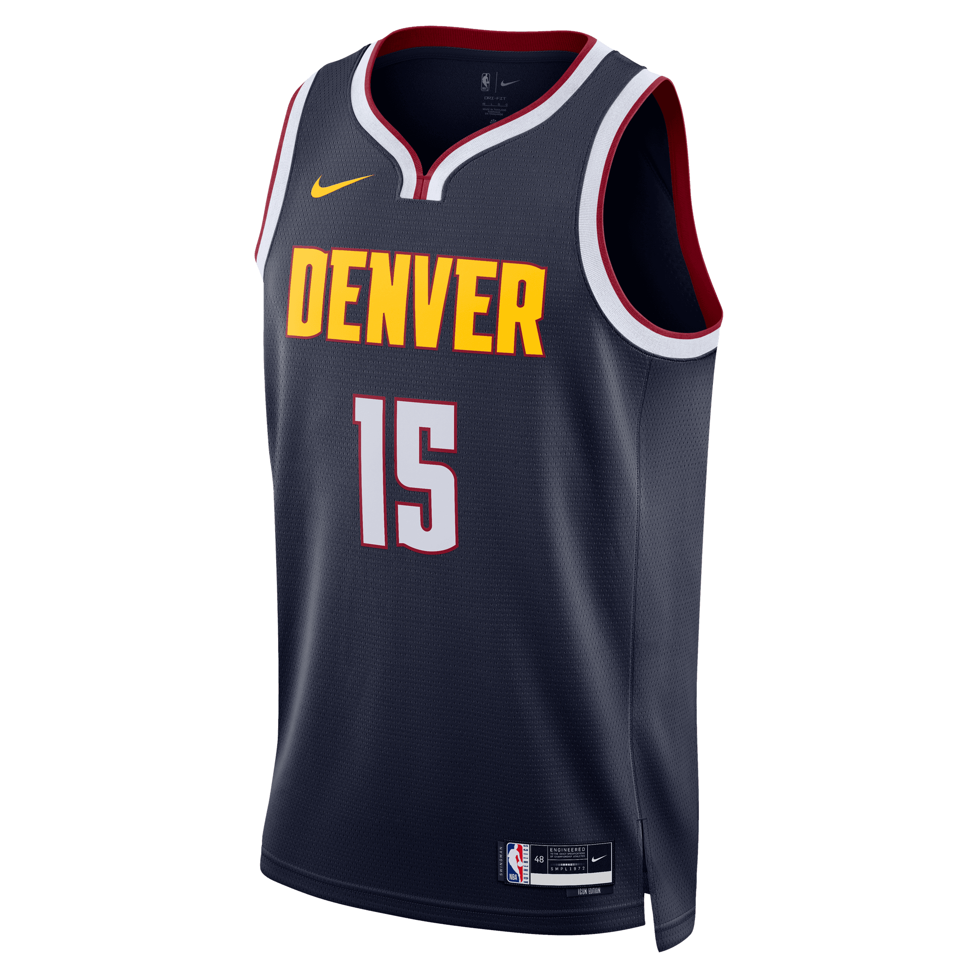 DENVER NUGGETS ICON EDITION 2022/23 MEN'S NIKE DRI-FIT NBA SWINGMAN JERSEY