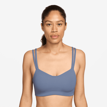 NIKE ZENVY STRAPPY WOMEN'S LIGHT-SUPPORT PADDED SPORTS BRA