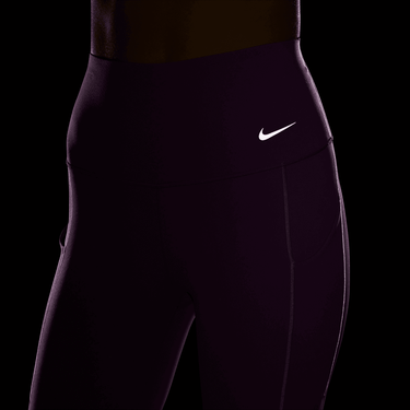 NIKE UNIVERSA WOMEN'S MEDIUM-SUPPORT HIGH-WAISTED 7/8 LEGGINGS WITH POCKETS