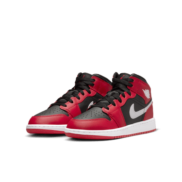 AIR JORDAN 1 MID BIG KIDS' SHOES