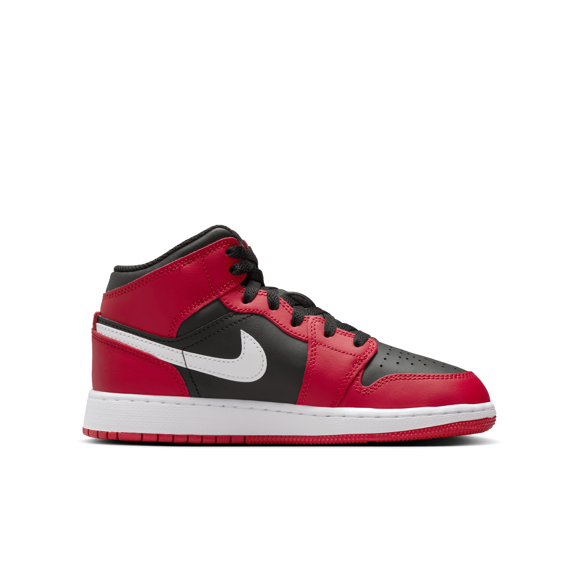 AIR JORDAN 1 MID BIG KIDS' SHOES