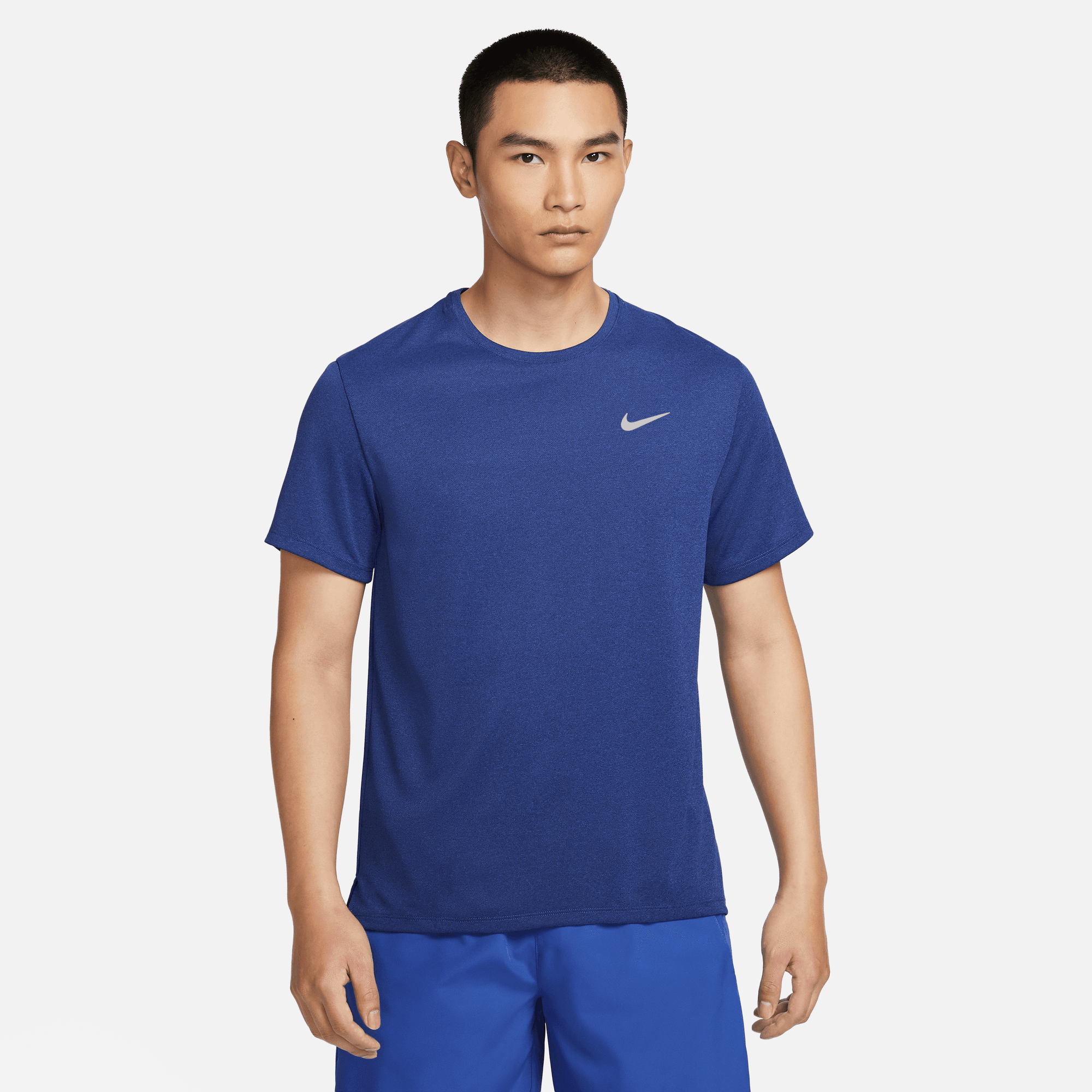 NIKE DRI-FIT UV MILER MEN'S SHORT-SLEEVE RUNNING TOP