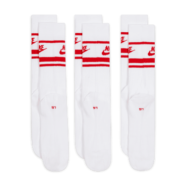 NIKE SPORTSWEAR DRI-FIT EVERYDAY ESSENTIAL CREW SOCKS (3 PAIRS)