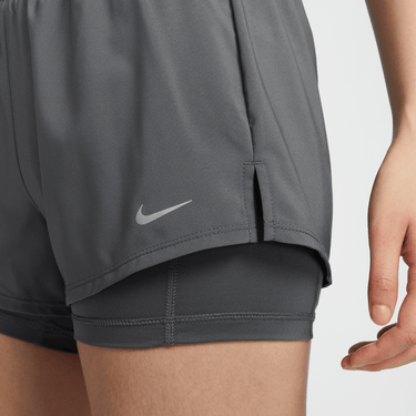 NIKE DRI-FIT ONE WOMEN'S MID-RISE 3" 2-IN-1 SHORTS