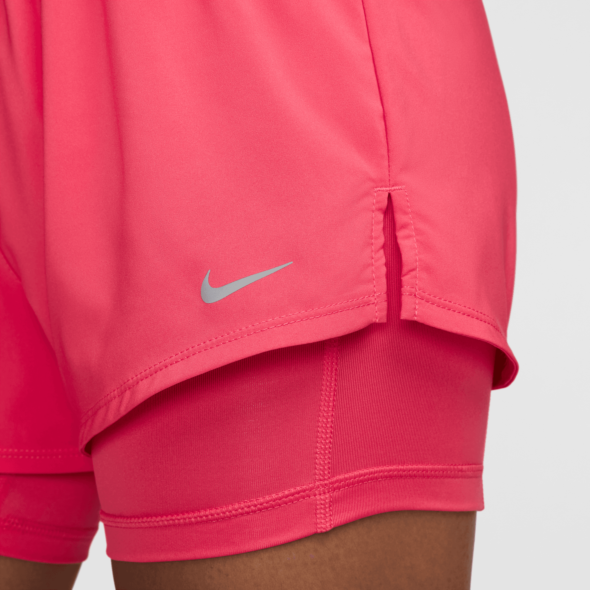 NIKE DRI-FIT ONE WOMEN'S MID-RISE 3" 2-IN-1 SHORTS