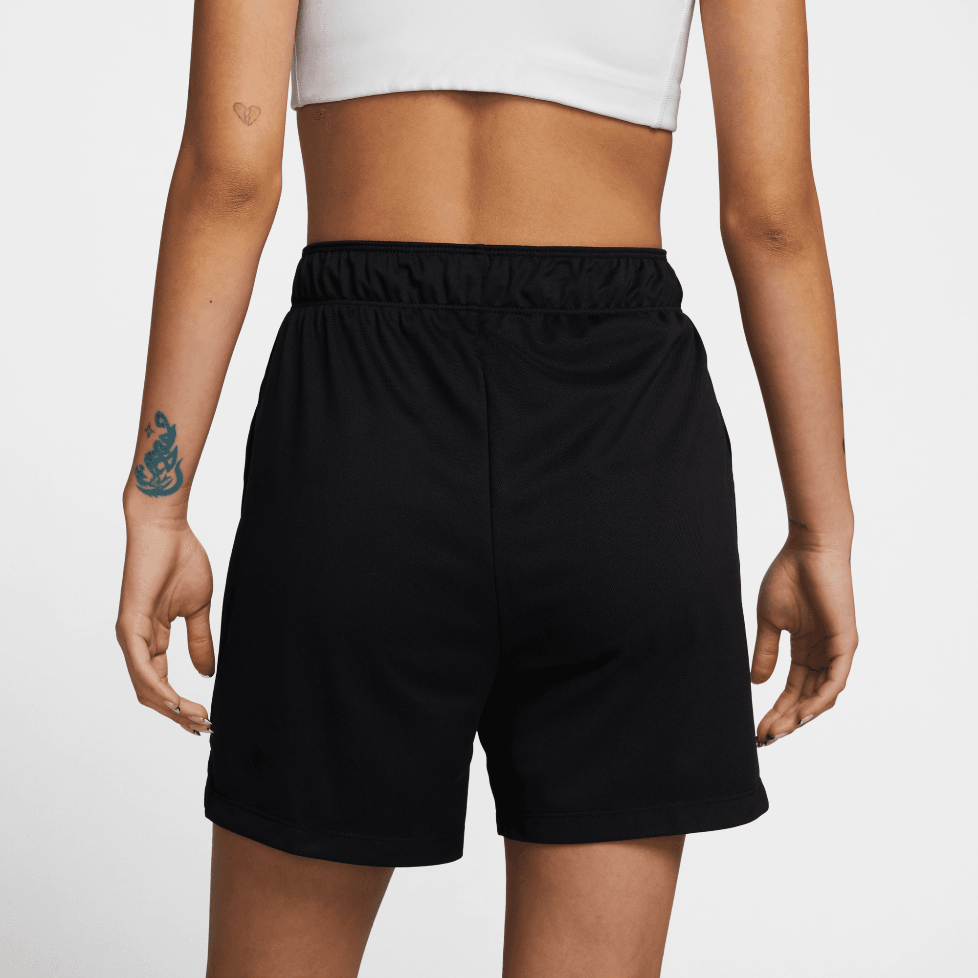 NIKE DRI-FIT ATTACK WOMEN'S MID-RISE 5" UNLINED SHORTS