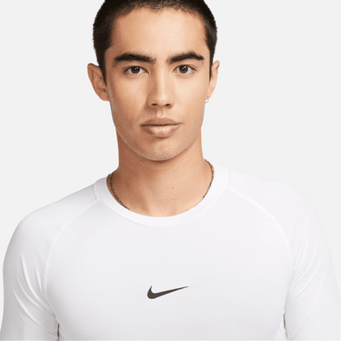 NIKE PRO MEN'S DRI-FIT TIGHT LONG-SLEEVE FITNESS TOP