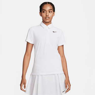 NIKE TOUR WOMENS DRI-FIT ADV SHORT-SLEEVE GOLF POLO