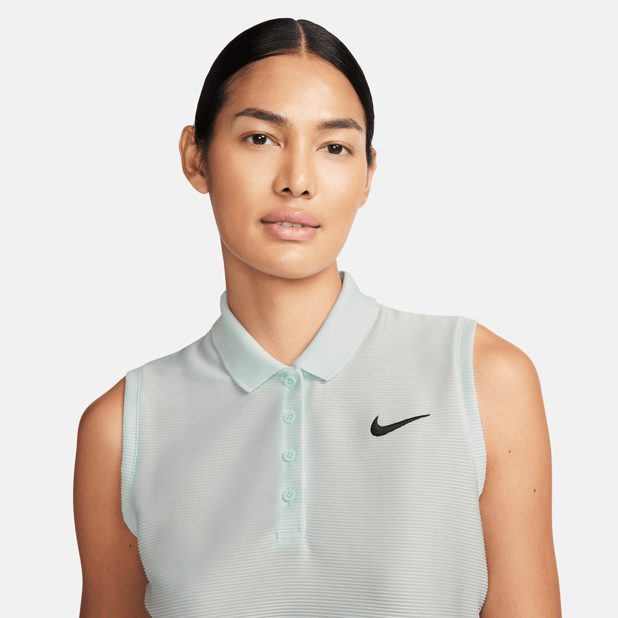 NIKE VICTORY WOMEN'S DRI-FIT SLEEVELESS GOLF POLO