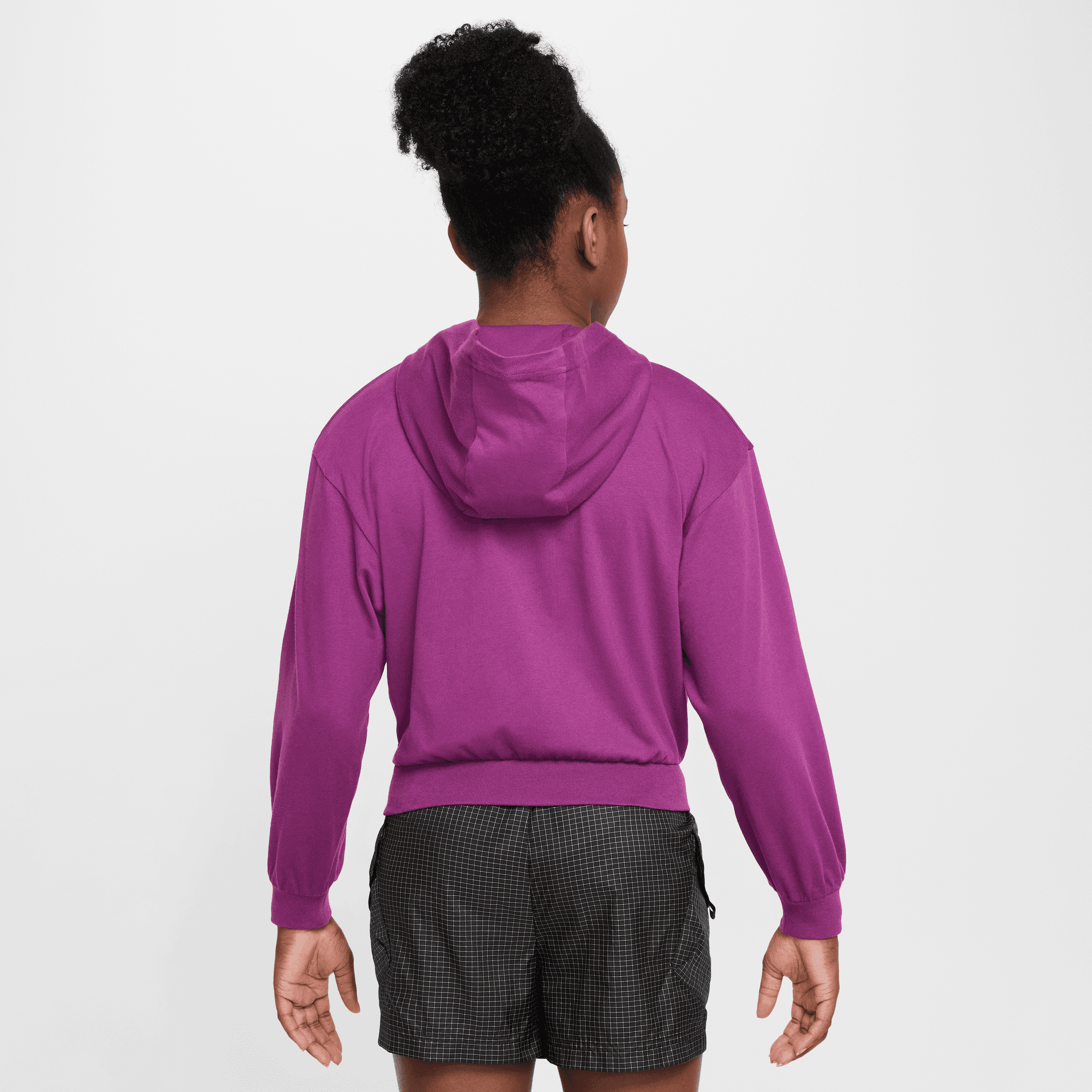 NIKE SPORTSWEAR BIG KIDS' (GIRLS') FULL-ZIP HOODIE