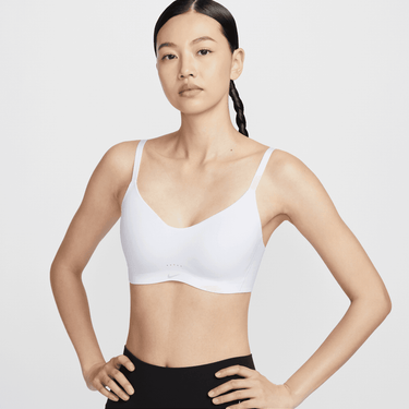 NIKE ALATE MINIMALIST WOMEN'S LIGHT-SUPPORT PADDED CONVERTIBLE SPORTS BRA