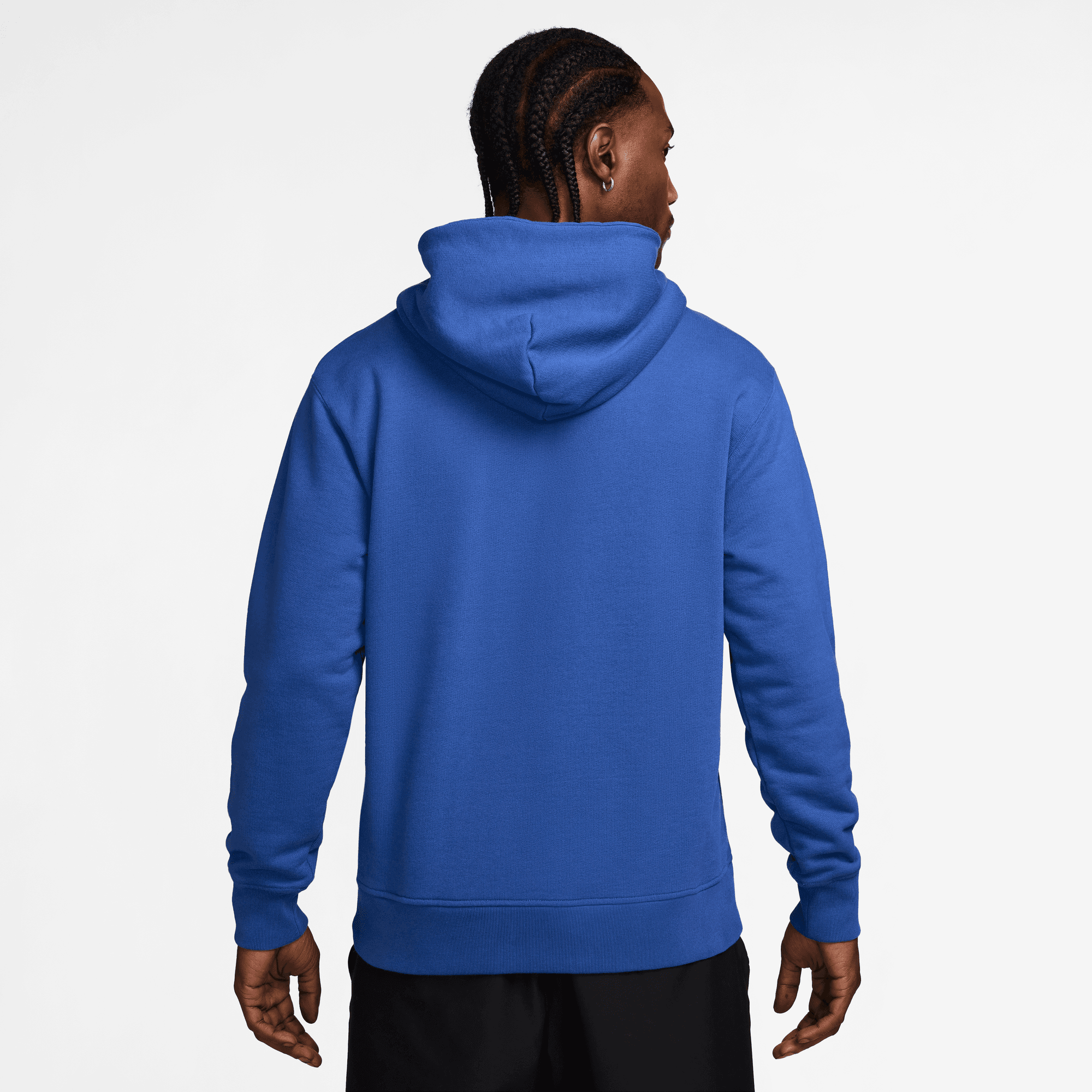 AIR JORDAN WORDMARK MEN'S FLEECE PULLOVER HOODIE