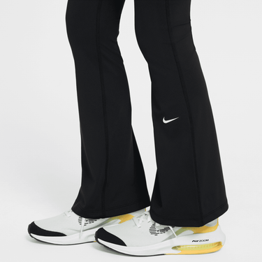 NIKE ONE GIRLS' DRI-FIT FLARED LEGGINGS