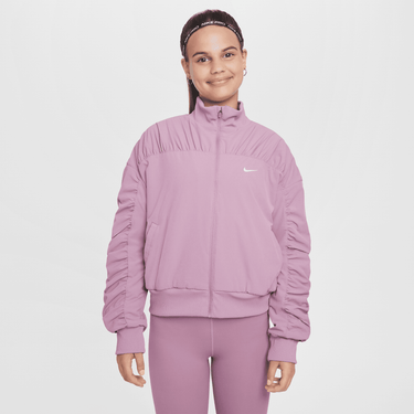 NIKE GIRLS' DRI-FIT TRAINING JACKET