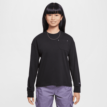 NIKE SPORTSWEAR CITY UTILITY BIG KIDS' LONG-SLEEVE TOP