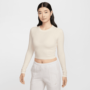NIKE SPORTSWEAR CHILL KNIT WOMEN'S SLIM LONG-SLEEVE CROPPED TOP
