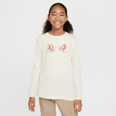 NIKE SPORTSWEAR BIG KIDS' LONG-SLEEVE T-SHIRT