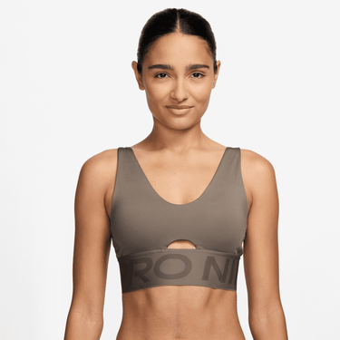 NIKE PRO INDY PLUNGE WOMEN'S MEDIUM-SUPPORT PADDED SPORTS BRA