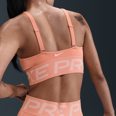 NIKE PRO INDY PLUNGE WOMEN'S MEDIUM-SUPPORT PADDED SPORTS BRA