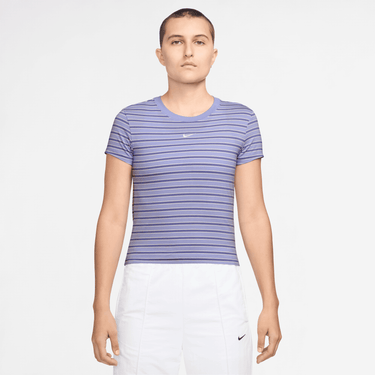NIKE SPORTSWEAR CHILL KNIT WOMEN'S SLIM STRIPED T-SHIRT