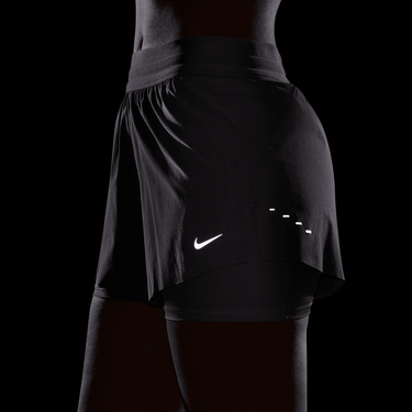 NIKE SWIFT WOMEN'S DRI-FIT MID-RISE 2-IN-1 RUNNING SHORTS