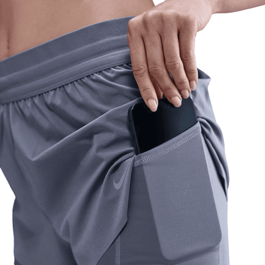 NIKE SWIFT WOMEN'S DRI-FIT MID-RISE 2-IN-1 RUNNING SHORTS