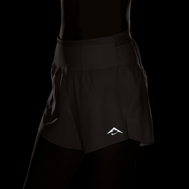 NIKE TRAIL WOMEN'S DRI-FIT BRIEF-LINED RUNNING SHORTS