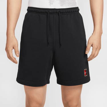 NIKECOURT HERITAGE MEN'S DRI-FIT FLEECE TENNIS SHORTS