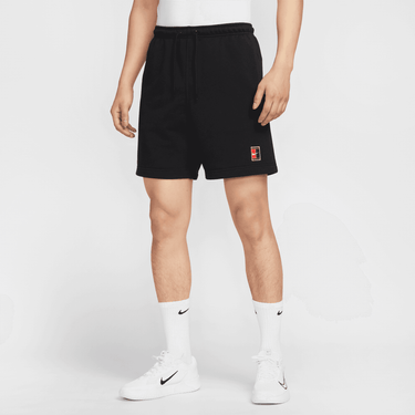 NIKECOURT HERITAGE MEN'S DRI-FIT FLEECE TENNIS SHORTS