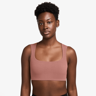 NIKE ZENVY WOMEN'S LIGHT-SUPPORT LIGHTLY LINED SPORTS BRA