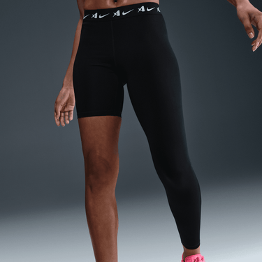 A'JA WILSON WOMEN'S A'SYMMETRIC MID-RISE SINGLE-LEG BASKETBALL LEGGINGS