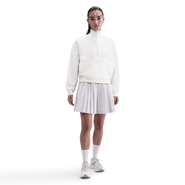 NIKE 24.7 IMPOSSIBLYSOFT WOMEN'S DRI-FIT OVERSIZED 1/2-ZIP TOP