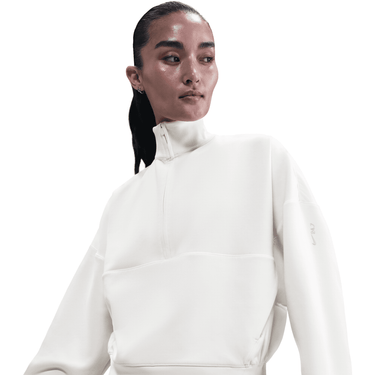 NIKE 24.7 IMPOSSIBLYSOFT WOMEN'S DRI-FIT OVERSIZED 1/2-ZIP TOP