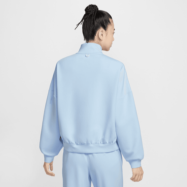 NIKE 24.7 IMPOSSIBLYSOFT WOMEN'S DRI-FIT OVERSIZED 1/2-ZIP TOP