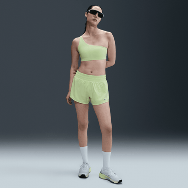 NIKE ZENVY ASYMMETRICAL WOMEN'S LIGHT-SUPPORT PADDED SPORTS BRA