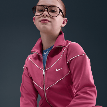 NIKE SPORTSWEAR BIG KIDS' (GIRLS') KNIT TRACK JACKET