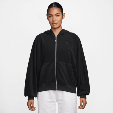 JORDAN WOMEN'S FLT FLEECE HOODIE FZ SEASONAL