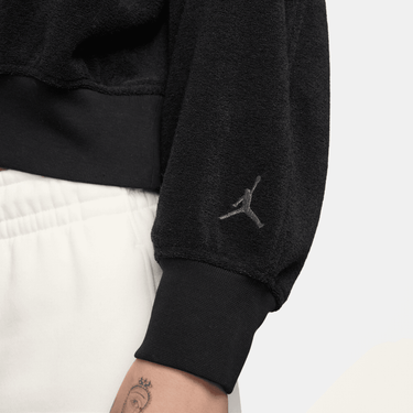 JORDAN FLIGHT FLEECE WOMEN'S QUARTER-ZIP TOP