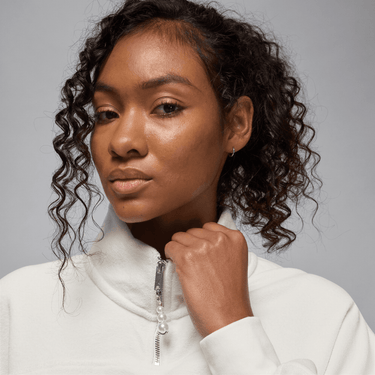 JORDAN FLIGHT FLEECE WOMEN'S QUARTER-ZIP TOP