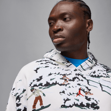 M J BRK HOLIDAY PULLOVER HOODIE AOP