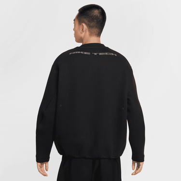 NIKE TECH MEN'S FLEECE CREW WITH REFLECTIVE ACCENTS