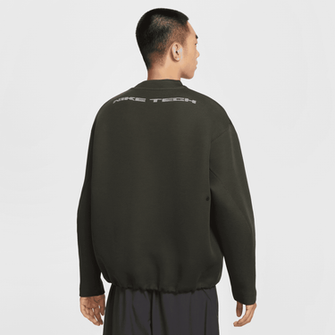 NIKE TECH MEN'S FLEECE CREW WITH REFLECTIVE ACCENTS