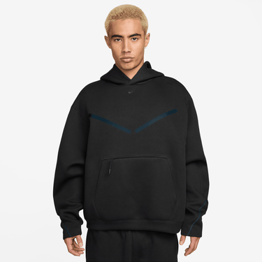 NIKE TECH MEN'S PULLOVER HOODIE WITH REFLECTIVE ACCENTS