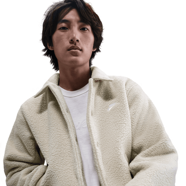 NIKE SPORTSWEAR CLUB MEN'S HIGH-PILE FLEECE COACHES JACKET