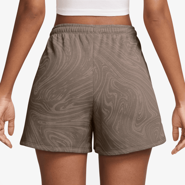 NIKE SPORTSWEAR CHILL TERRY WOMEN'S MID-RISE FRENCH PRINTED SHORTS