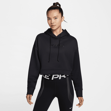 NIKE PRO WOMEN'S THERMA-FIT FLEECE HOODIE