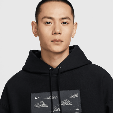 NIKE SOLO SWOOSH MEN'S PULLOVER FLEECE HOODIE