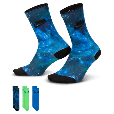 NIKE X LEGO® COLLECTION EVERYDAY ESSENTIALS CREW SOCKS (3 PAIRS)